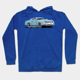 Cartoon muscle car Hoodie